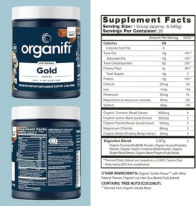 golden milk powder sleep support