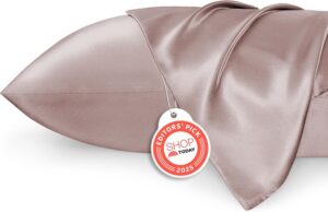 satin pillowcase queen size set of 2